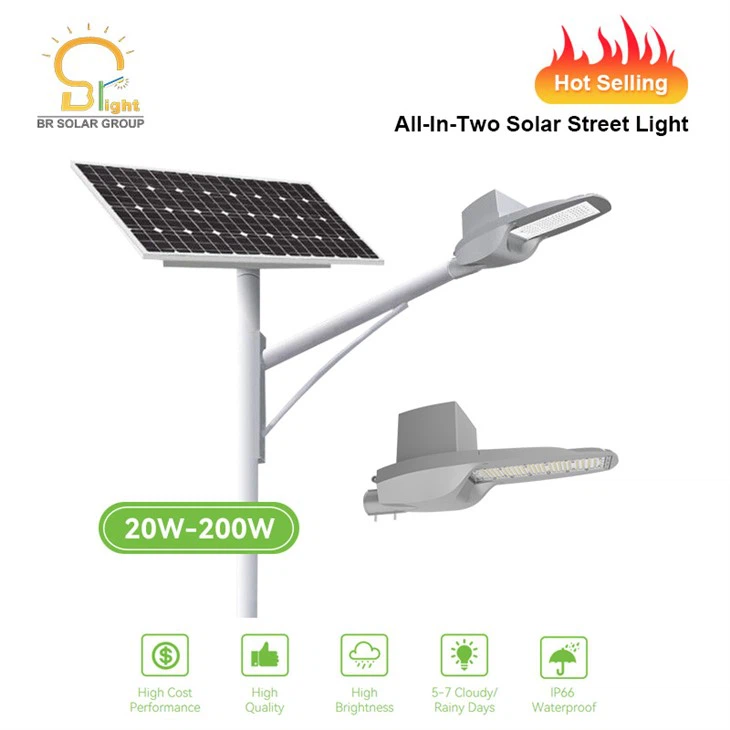 all in two solar street light