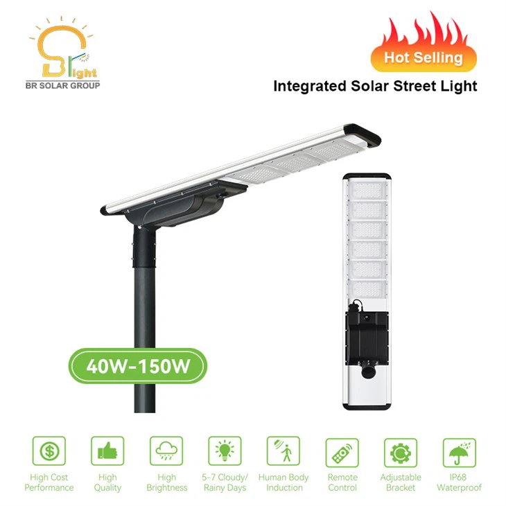 all in one solar street light